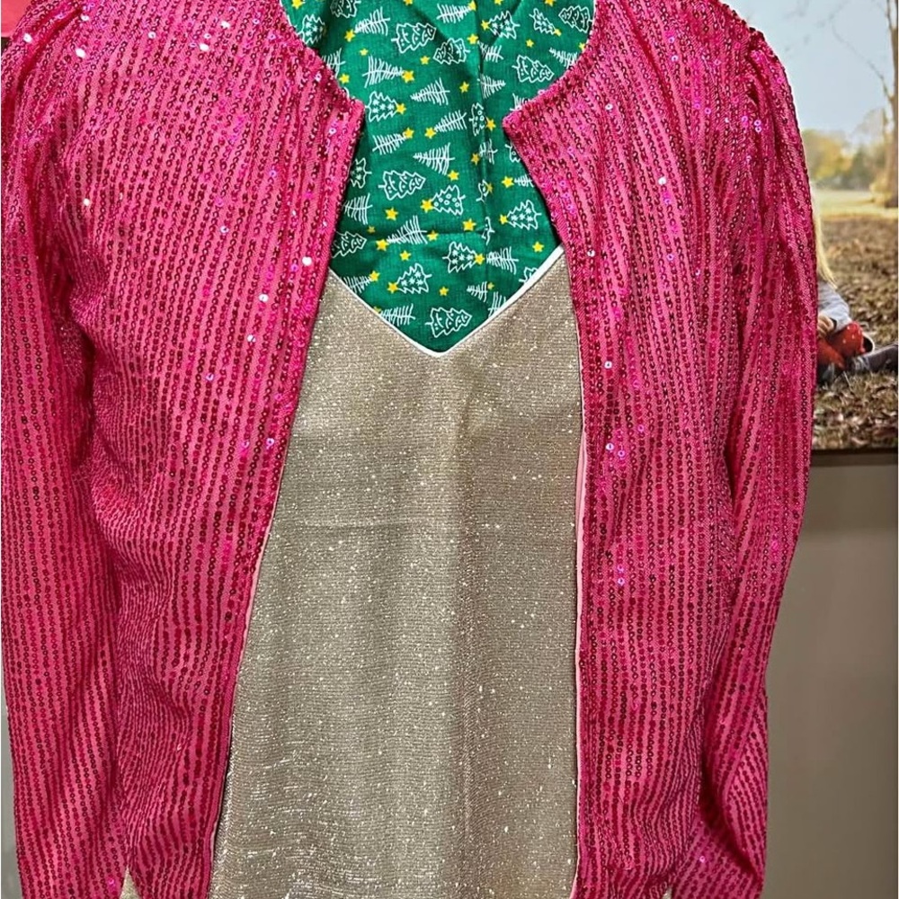 Pink Sequin Jacket